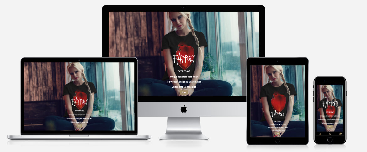 FAYREY website designed by EzTen